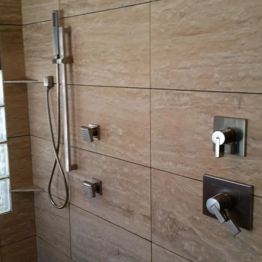 Shower fixture installation for Gas Line Repair in Kearney